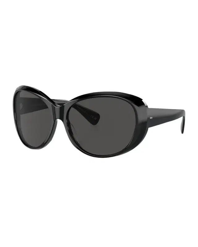 Maridan Acetate & Plastic Round Sunglasses