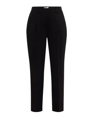 Elie Tahari The Willow Pleated Straight-Leg Ankle Pants | Thumbnail 1
