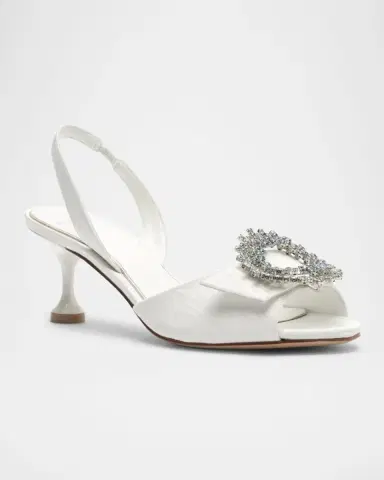 Alexandre Birman Easy Madelina Embellished Satin 60 Pumps | Thumbnail 2 Alexandre Birman Easy Madelina Embellished Satin 60 Pumps | Thumbnail 2
