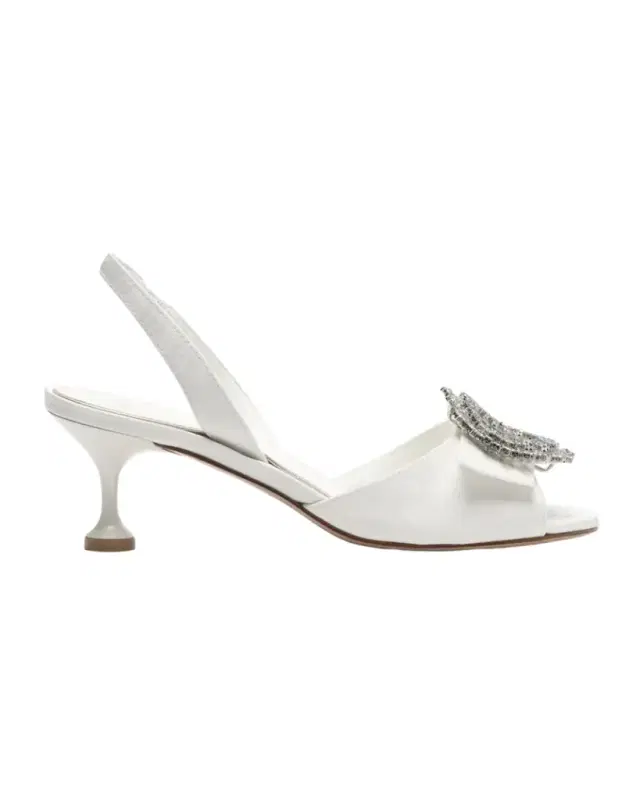 Alexandre Birman Easy Madelina Embellished Satin 60 Pumps