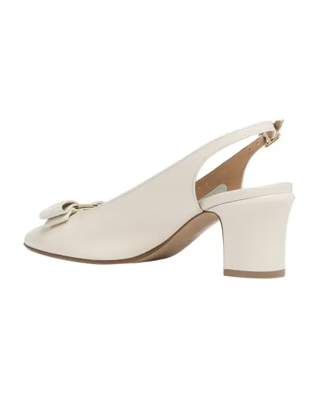55mm Vetty Patent Leather Slingback Pumps