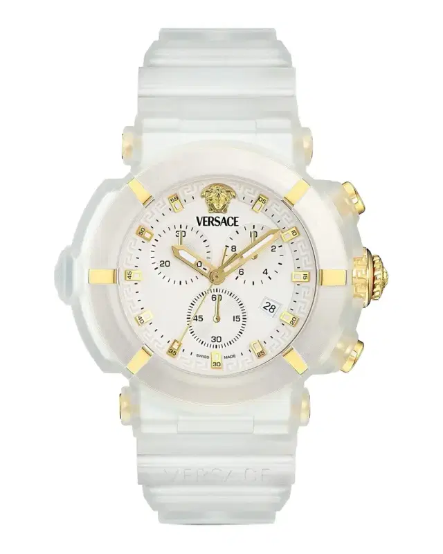 Men 's  Real Active Chrono 45mm TPU-Strap Watch