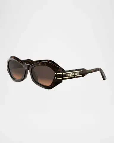 DIOR DiorSignature B1U Acetate Butterfly Sunglasses | Thumbnail 3 DIOR DiorSignature B1U Acetate Butterfly Sunglasses | Thumbnail 3