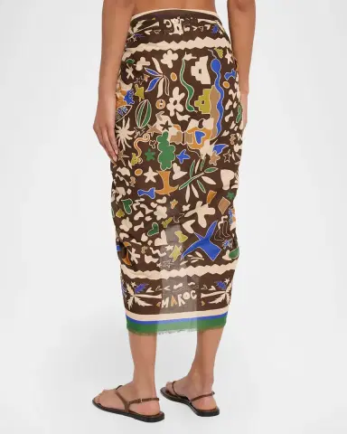 ALÉMAIS Maroc Cotton Pareo Coverup | Thumbnail 3