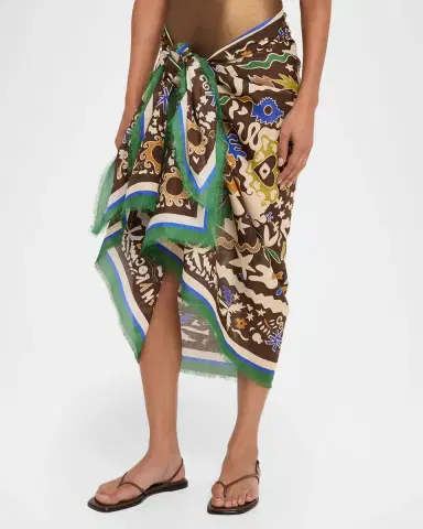 ALÉMAIS Maroc Cotton Pareo Coverup | Thumbnail 4
