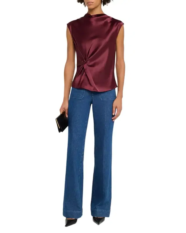 Robin Satin Twist Top