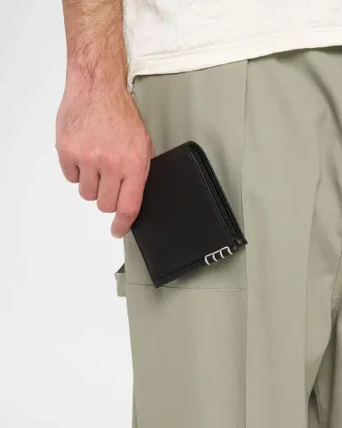 JW Anderson Men's Loafers Box-Stitched Leather Bifold Wallet | Thumbnail 5 JW Anderson Men's Loafers Box-Stitched Leather Bifold Wallet | Thumbnail 5