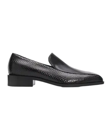 Giuseppe Zanotti Men's Python Leather Square-Toe Dress Loafers | Thumbnail 1