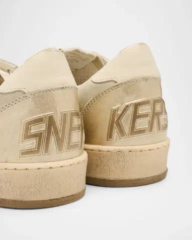 Golden Goose Ball Star Suede Low-Top Sneakers | Thumbnail 5 Golden Goose Ball Star Suede Low-Top Sneakers | Thumbnail 5