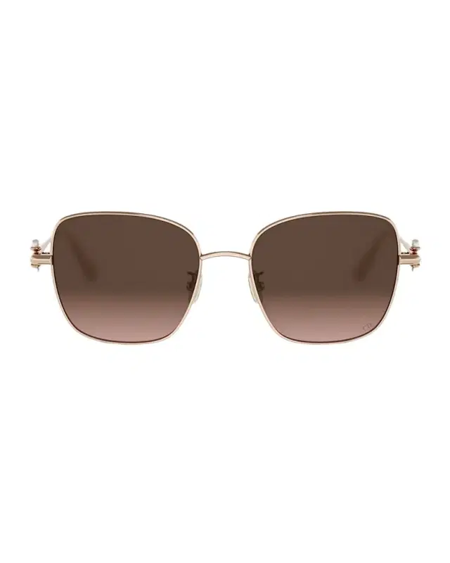 Dior Tribales S1U Metal Square Sunglasses