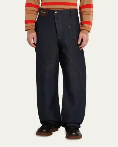 JW Anderson Men's Twisted Workwear Denim Jeans | Thumbnail 8 JW Anderson Men's Twisted Workwear Denim Jeans | Thumbnail 8