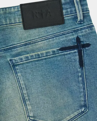 RTA Exodus D-Bryant Logo Skinny Jeans | Thumbnail 4 RTA Exodus D-Bryant Logo Skinny Jeans | Thumbnail 4