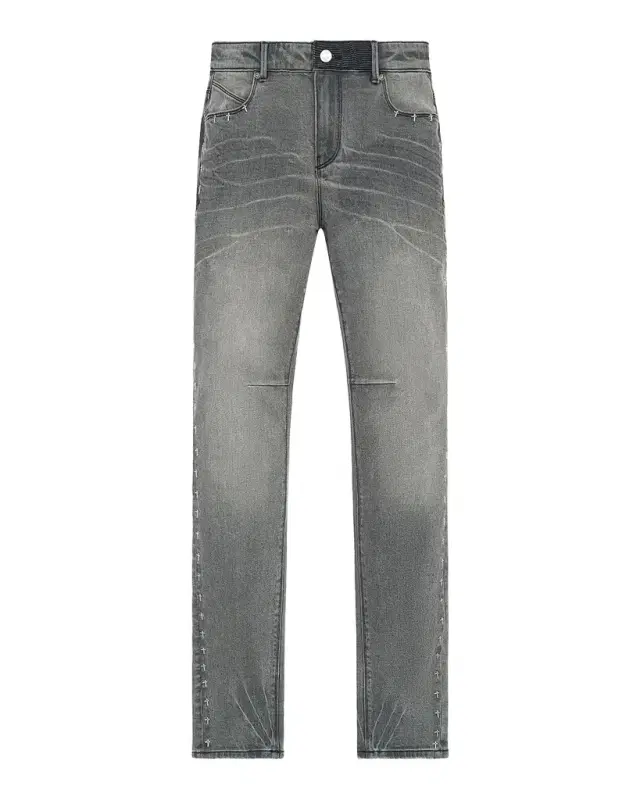 Exodus Bryant Side Cross Skinny Jeans