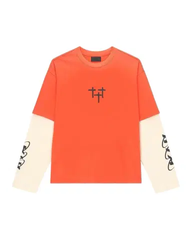 RTA Men's Loris Double Layered Long-Sleeve T-Shirt | Thumbnail 1 RTA Men's Loris Double Layered Long-Sleeve T-Shirt | Thumbnail 1