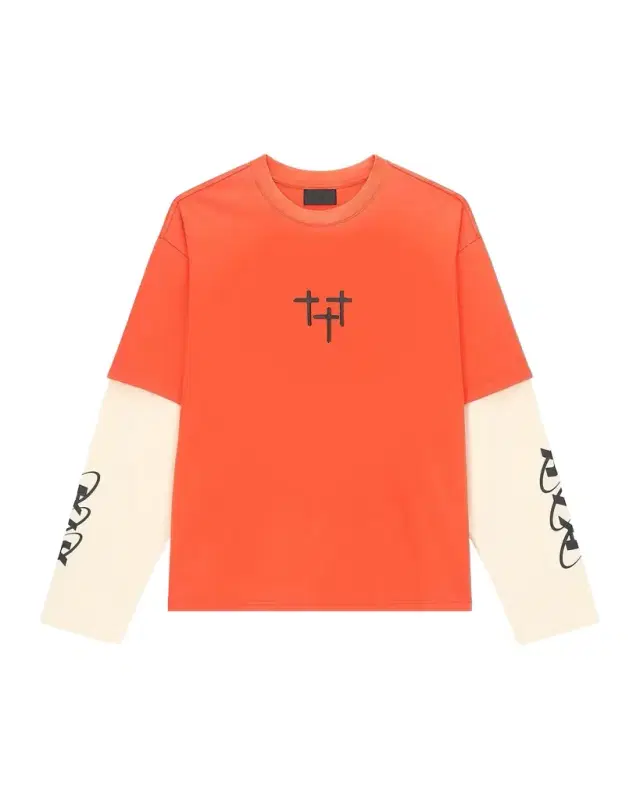 RTA Men 's Loris Double Layered Long-Sleeve T-Shirt