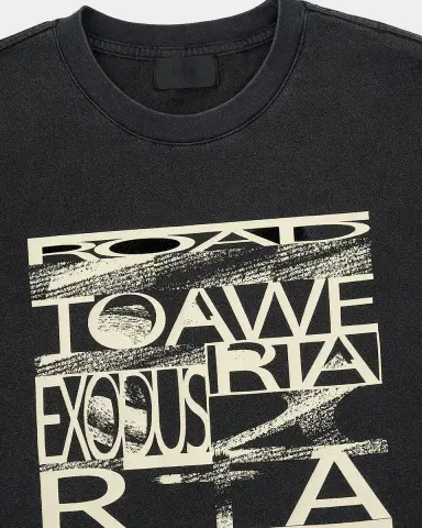 RTA Men's Elian Double Layered T-Shirt | Thumbnail 4