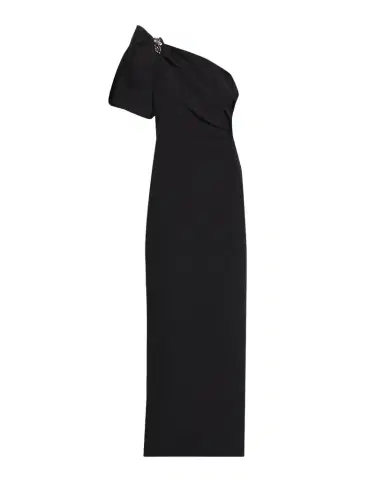 Shoshanna Perla One-Shoulder Stretch Crepe Gown | Thumbnail 1 Shoshanna Perla One-Shoulder Stretch Crepe Gown | Thumbnail 1