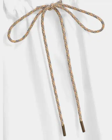 Burberry Isotta Drawstring Short-Sleeve Mini Shirtdress | Thumbnail 6 Burberry Isotta Drawstring Short-Sleeve Mini Shirtdress | Thumbnail 6