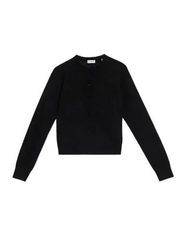 Burberry Pandora Check-Knit Wool-Silk Cardigan | Thumbnail 1 Burberry Pandora Check-Knit Wool-Silk Cardigan | Thumbnail 1