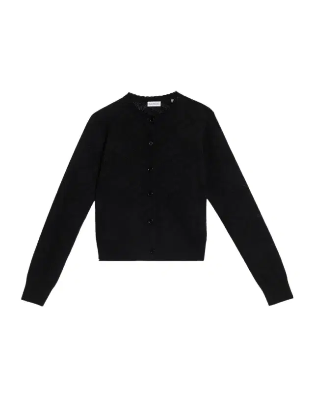 Pandora Check-Knit Wool-Silk Cardigan