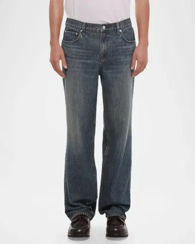 Helmut Lang Men's Wardrobe Wide-Leg Denim Jeans | Thumbnail 4