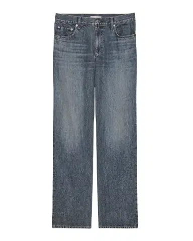 Helmut Lang Men's Wardrobe Wide-Leg Denim Jeans | Thumbnail 1