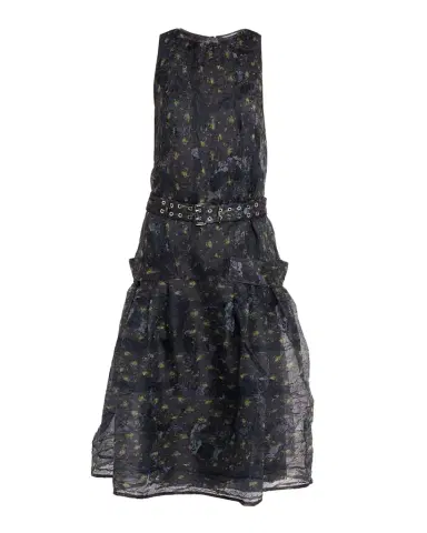 Ganni Shibori Organza Dress | Thumbnail 1 Ganni Shibori Organza Dress | Thumbnail 1