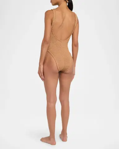 Burberry x Hunza G Domino One-Piece Swimsuit | Thumbnail 2