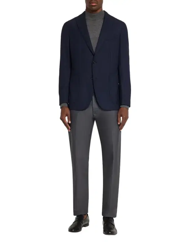 Men 's Wool Hopsack Blazer