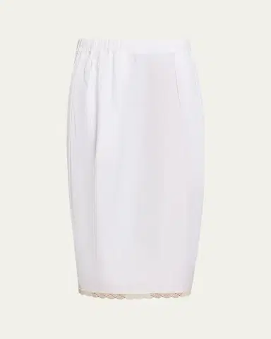 Maria McManus Lace-Trim Midi Tulip Skirt | Thumbnail 5 Maria McManus Lace-Trim Midi Tulip Skirt | Thumbnail 5