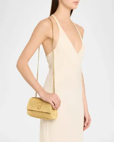 Tory Burch Kira Turnlock Mini Crochet Shoulder Bag | Thumbnail 2