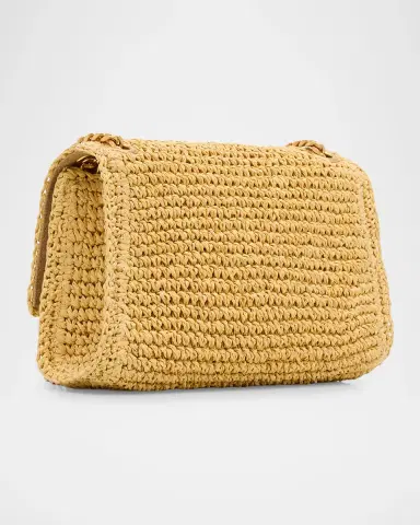Tory Burch Kira Turnlock Mini Crochet Shoulder Bag | Thumbnail 3