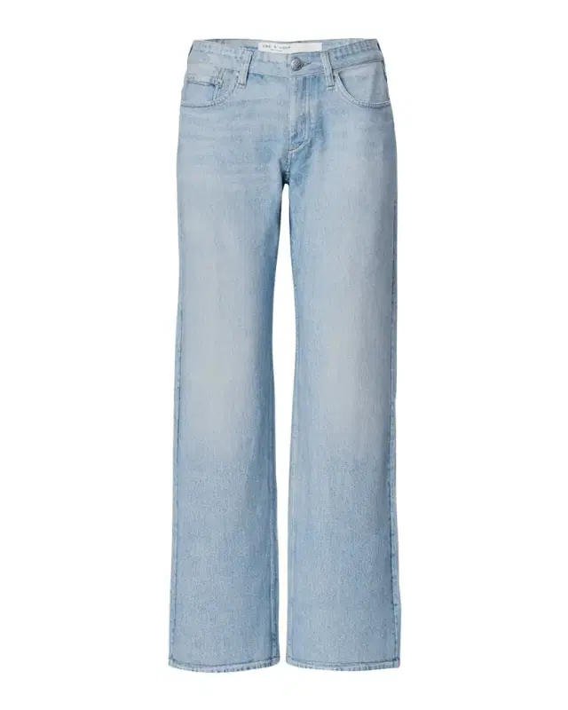 rag & bone rb Miramar Cam Low-Rise Relaxed Straight Jeans