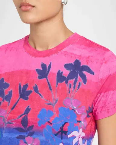 Johnny Was The Janie Favorite Ombre Floral Tee | Thumbnail 5