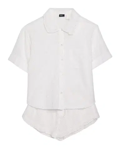 Polo Ralph Lauren Eyelet-Embroidered Cotton Pajama Set | Thumbnail 1
