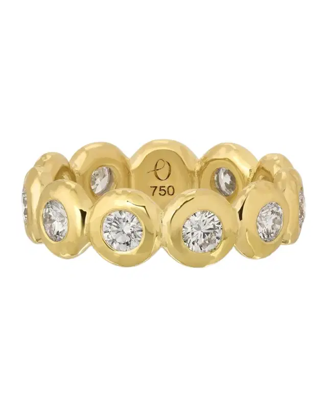 Large Diamond Nesting Eternity Ring
