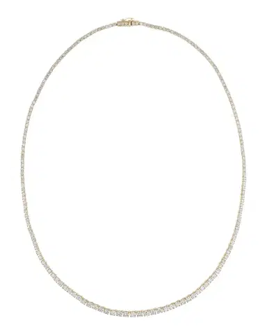 LANA Graduating Diamond Tennis Necklace | Thumbnail 1