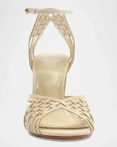 Alexandre Birman 90mm Lilian Woven Leather Sandals | Thumbnail 2 Alexandre Birman 90mm Lilian Woven Leather Sandals | Thumbnail 2
