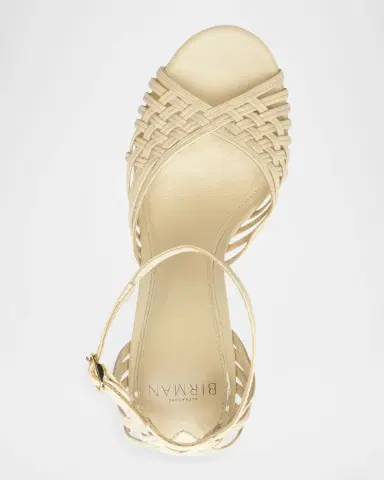 Alexandre Birman 90mm Lilian Woven Leather Sandals | Thumbnail 5 Alexandre Birman 90mm Lilian Woven Leather Sandals | Thumbnail 5