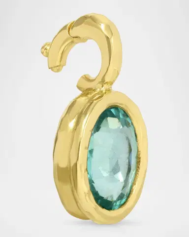 Octavia Elizabeth Hidden Gem Oval Vanadium Beryl Pendant | Thumbnail 2 Octavia Elizabeth Hidden Gem Oval Vanadium Beryl Pendant | Thumbnail 2