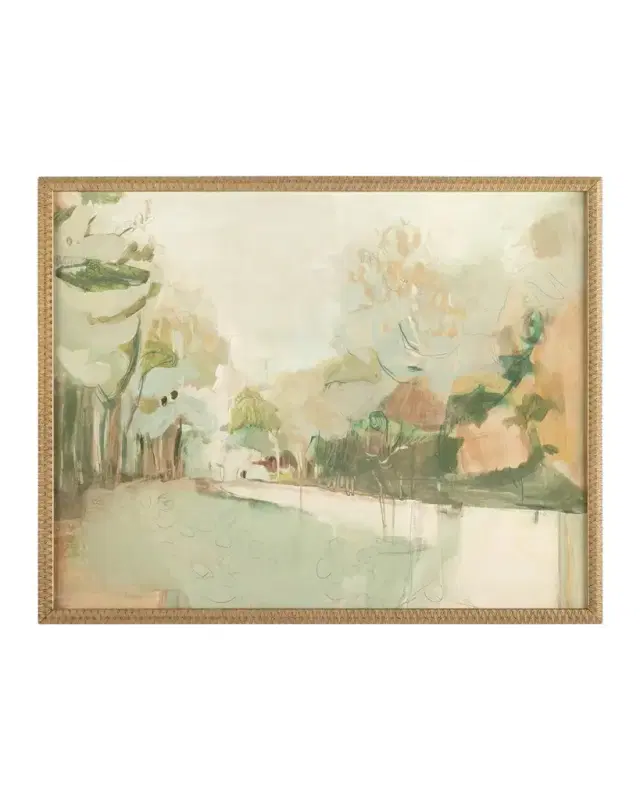 John-Richard Collection "Hometown" Framed Giclee by Shelley Bolton