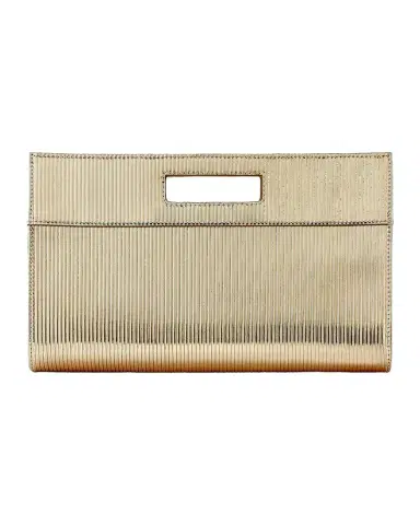 Gigi New York Remy Metallic Striped Leather Clutch Bag | Thumbnail 1 Gigi New York Remy Metallic Striped Leather Clutch Bag | Thumbnail 1