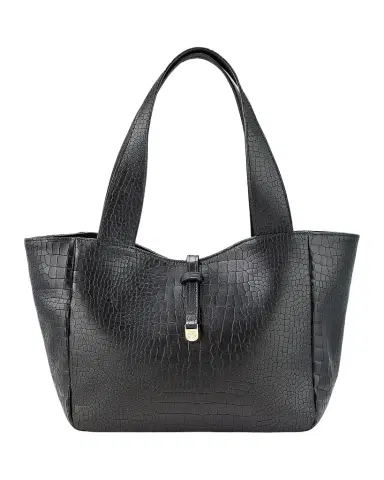 GiGi New York Mercer Croc-Embossed Leather Tote Bag | Thumbnail 1 GiGi New York Mercer Croc-Embossed Leather Tote Bag | Thumbnail 1