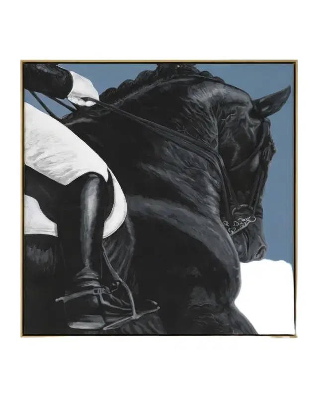 John-Richard Collection "El Nero" Framed Giclee by Kim Heal