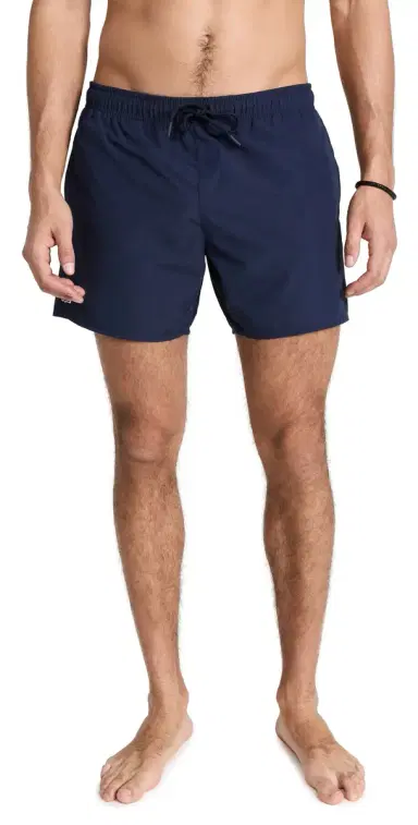 Lacoste Quick-Dry Swim Shorts 5.5 381-green/navy blue | Thumbnail 1