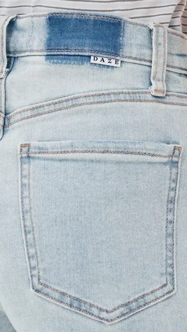 DAZE Pleaser High Rise Wide Ankle Jeans Detour 30 | Thumbnail 6