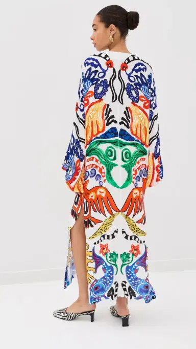 STELLA JEAN Graphic Maxi Dress | Thumbnail 3