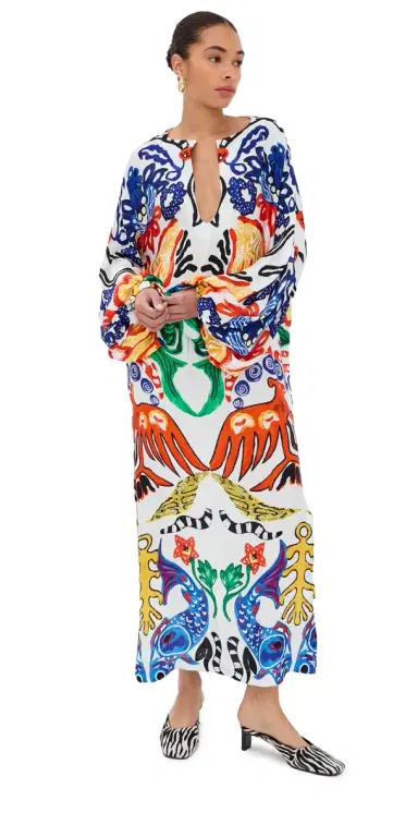 STELLA JEAN Graphic Maxi Dress | Thumbnail 1