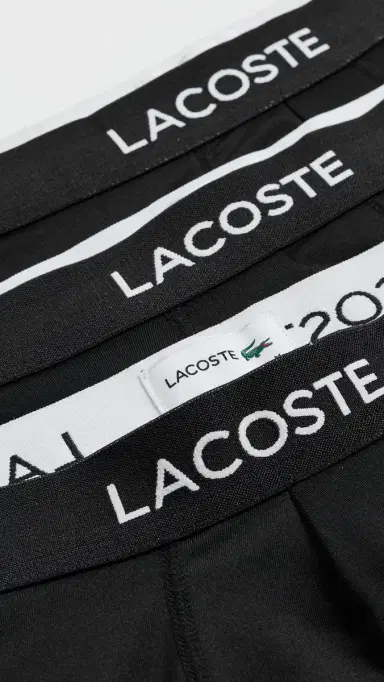 Lacoste Microfiber Trunks 3 Pack | Thumbnail 4