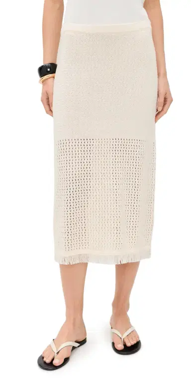 Velvet Blythe Skirt Milk M | Thumbnail 1